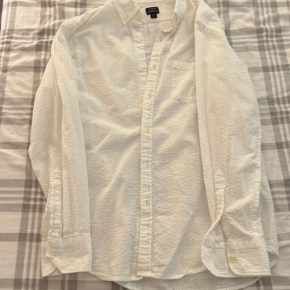 JCrew Seersucker Shirt